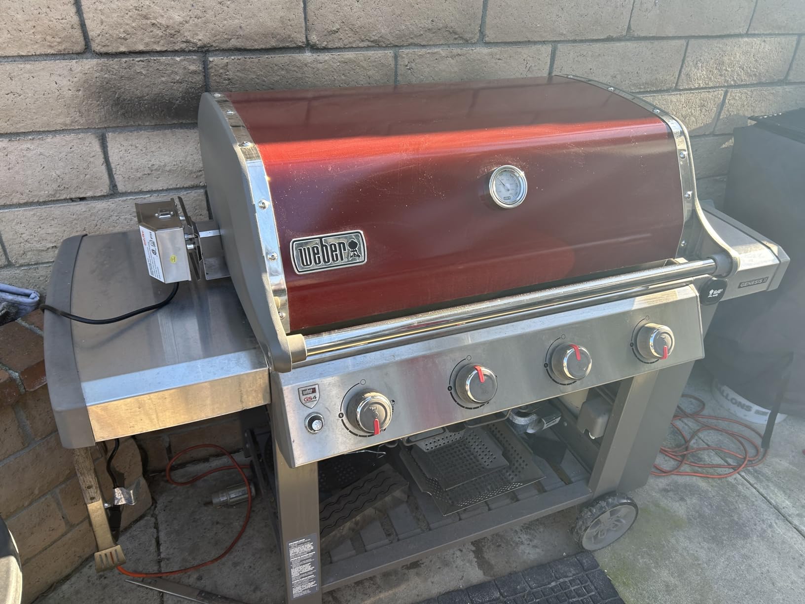 onlyfire Stainless Steel Grill Rotisserie Kit Replacement for Weber Genesis II and Genesis II LX 4 & 6 Burner Gas Grills customer photo 2