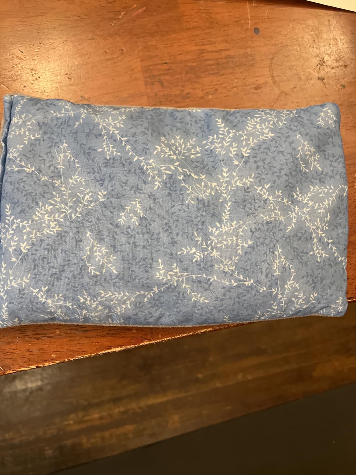 SacksyThyme Microwave Heating Pad for Cramps, Back, Neck, Shoulders, Leg Pain - Reusable Flaxseed Hot Moist Microwavable Therapy Pack, Made in USA (12