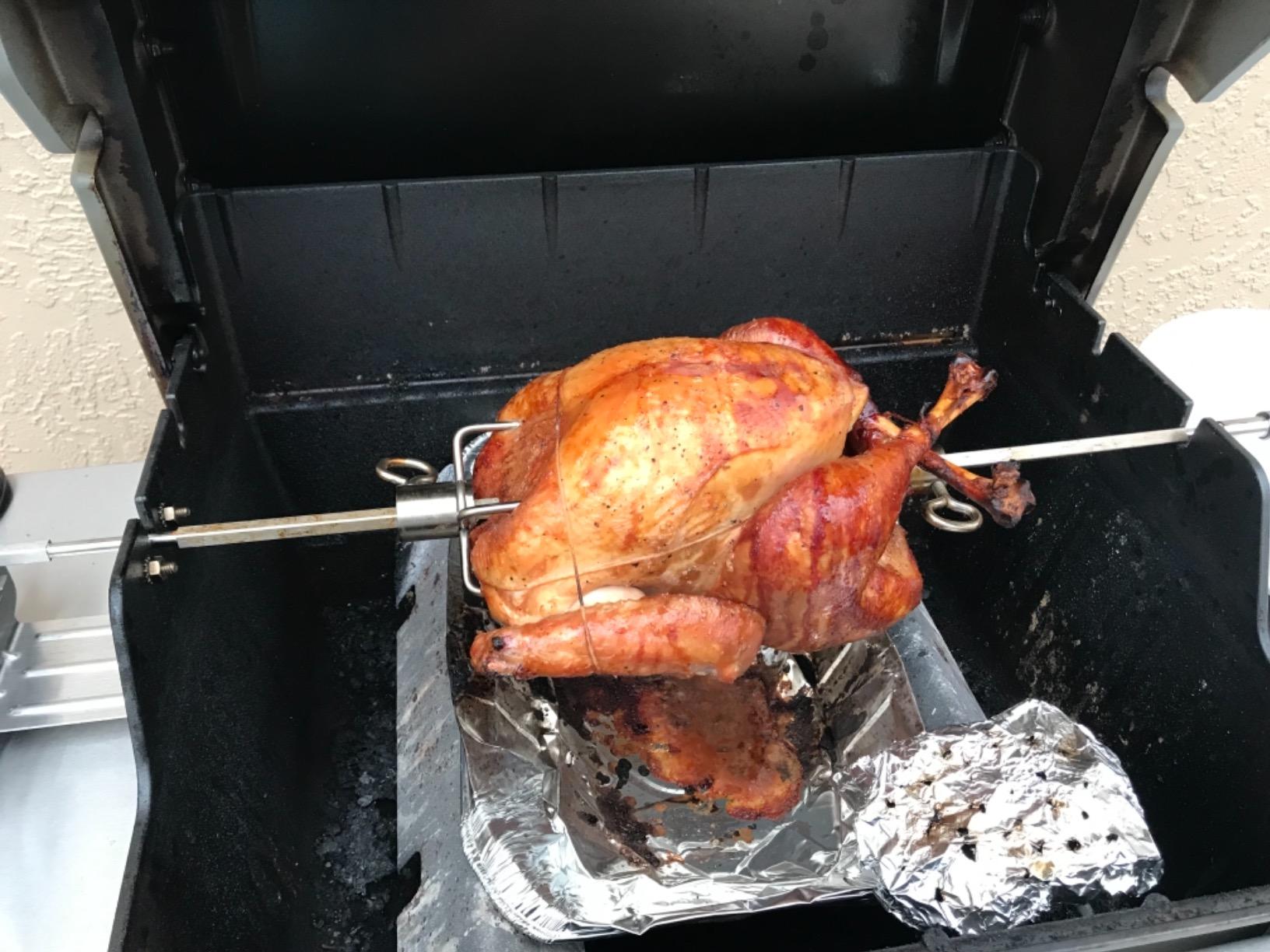 Weber Grill Rotisserie Kit for Spirit 200/300/500/700, Genesis Silver/Gold/Plat/1000-5500 - Includes Spit, Forks, and Motor customer photo 1