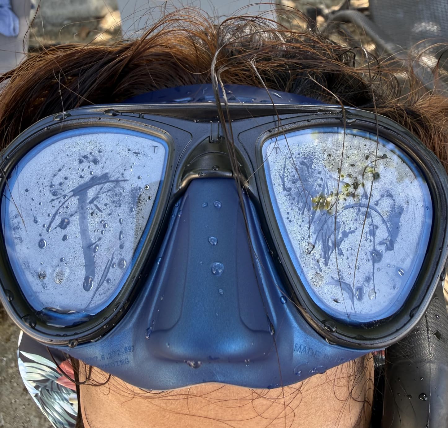 Cressi Adult Scuba Diving Mask, Fog Stop, Low Volume, Wide View - Calibro: Made in Italy customer photo 1