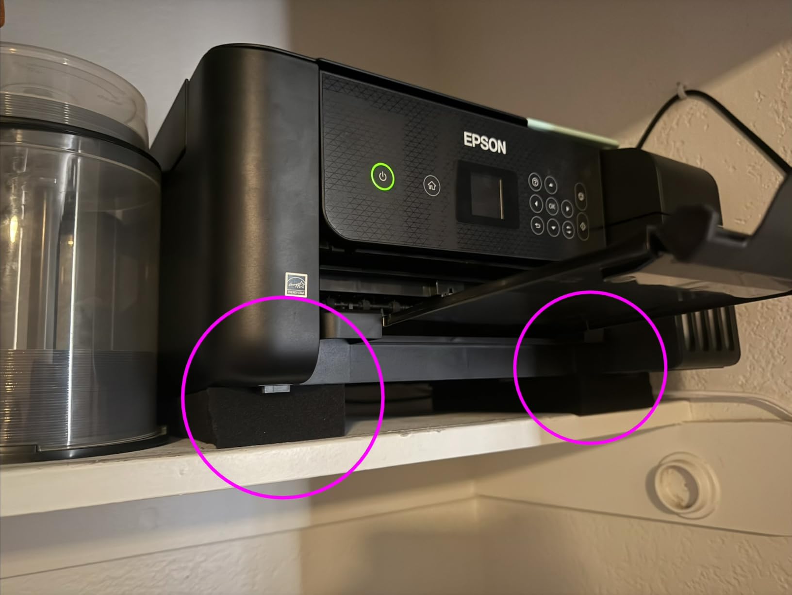 Sound Addicted - Studio Monitor Isolation Pads suitable for 6.5, 7 and 8 Inches Large Speakers | Reduce Vibrations and Fits most Stands - Pair | SMPad 8 customer photo 2