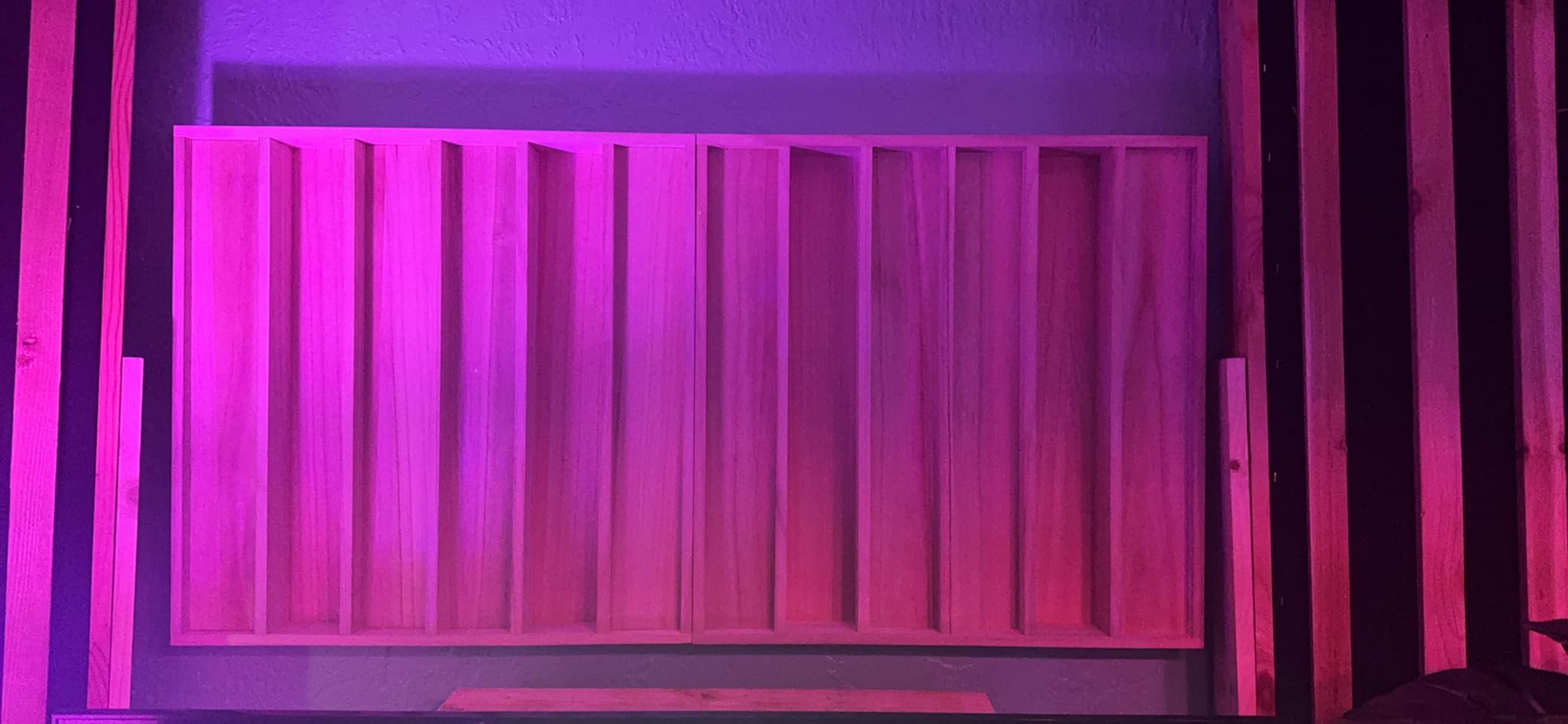 BXI Wood Sound Diffuser - 24 X 24 X 2.8 Inches Thick Acoustic Diffusion Panels, Quadratic Residue Diffusor for Wall and Ceiling Acoustical Treatment (2D) customer photo 2