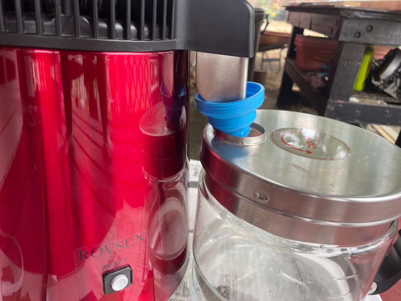 ROVSUN 【Upgraded】 1.1 Gallon/4L Water Distiller Countertop Distilled Water Machine with Flame-Retardant Material, BPA-Free Container & Stainless Steel Interior, 750W Distilled Water Maker Purifier customer photo 1
