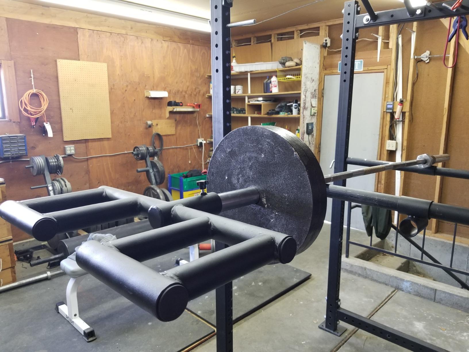 Titan Fitness Viking Press Landmine Attachment, 50mm Neutral Fat Grip Handle, Fits 2