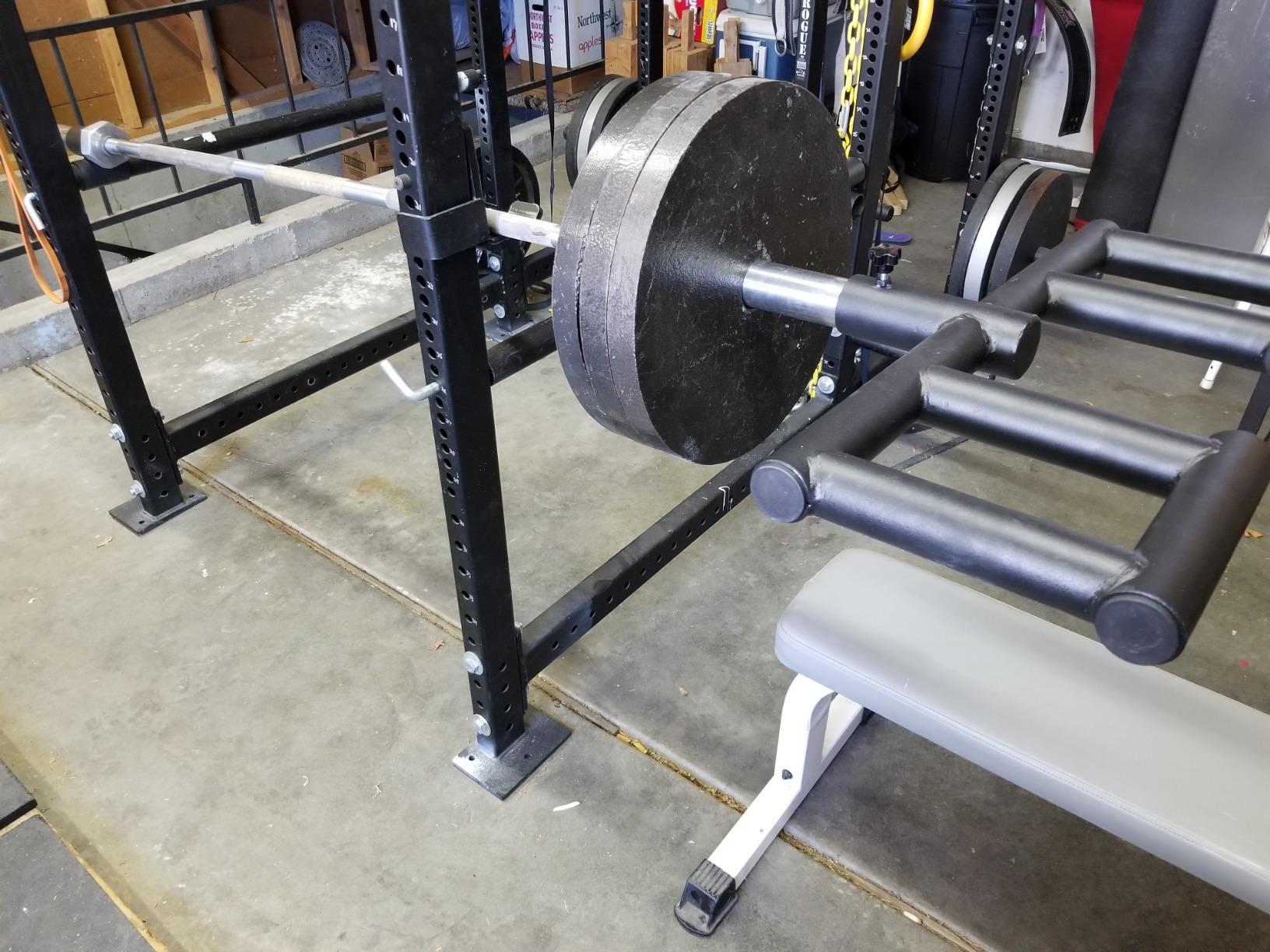 Titan Fitness Viking Press Landmine Attachment, 50mm Neutral Fat Grip Handle, Fits 2