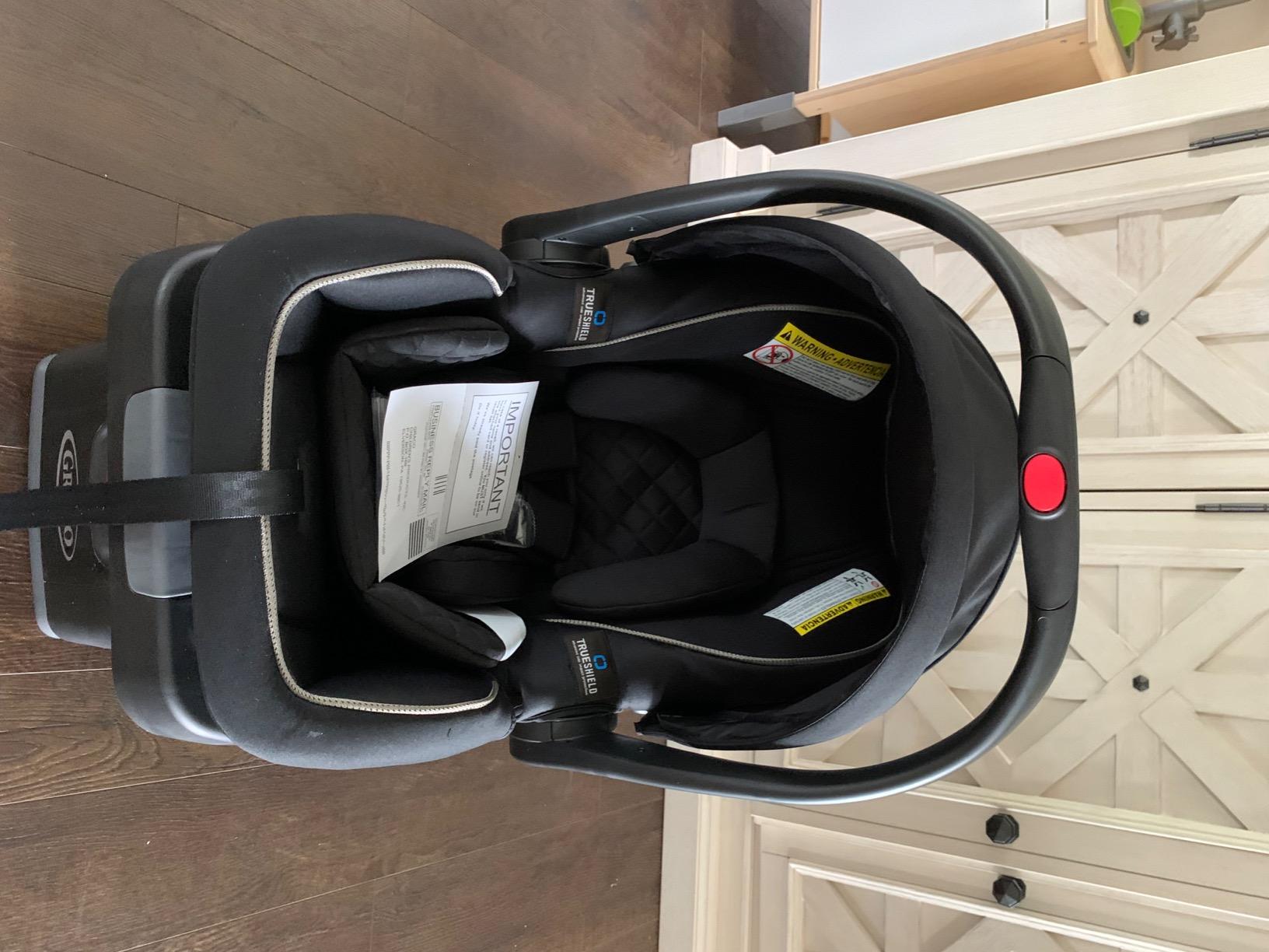 Graco SnugRide SnugLock LX Infant Car Seat, Rear Facing Baby Car Seat featuring TrueShield Technology, Baby Registry Must Have, Great Gift for New Parents customer photo 2