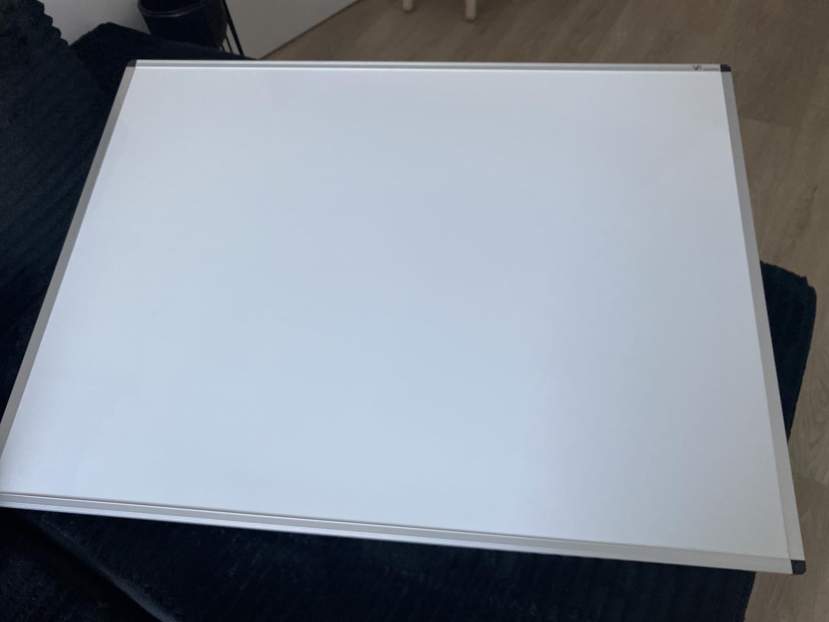 VIZ-PRO Double-Sided Magnetic Mobile Whiteboard, 72 x 40 Inches, Rolling Dry Erase Board Easel Stand on Wheels with Aluminium Frame for School Office Home customer photo 2