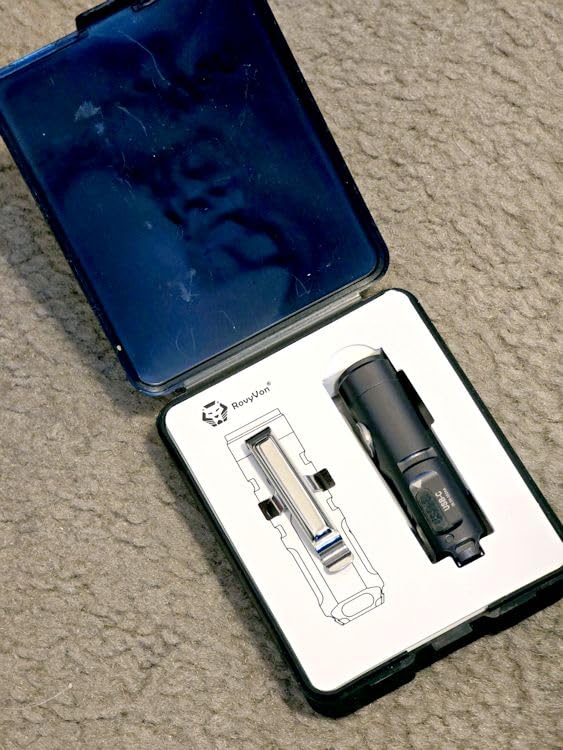 RovyVon A3 Gen 4 Mini Keychain Flashlight - Super Bright 650 Lumens, USB C Rechargeable EDC Flashlight Water-Resistant customer photo 1