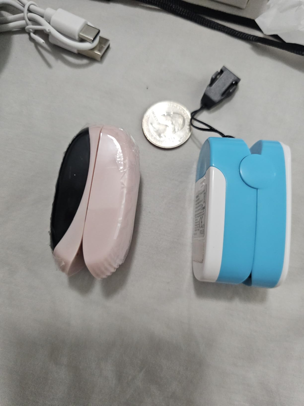 CONTEC LED CMS50M Pulse Oximeter,SpO2 and PR Value Waveform Blood Oxygen, Neck/Wrist Cord customer photo 2
