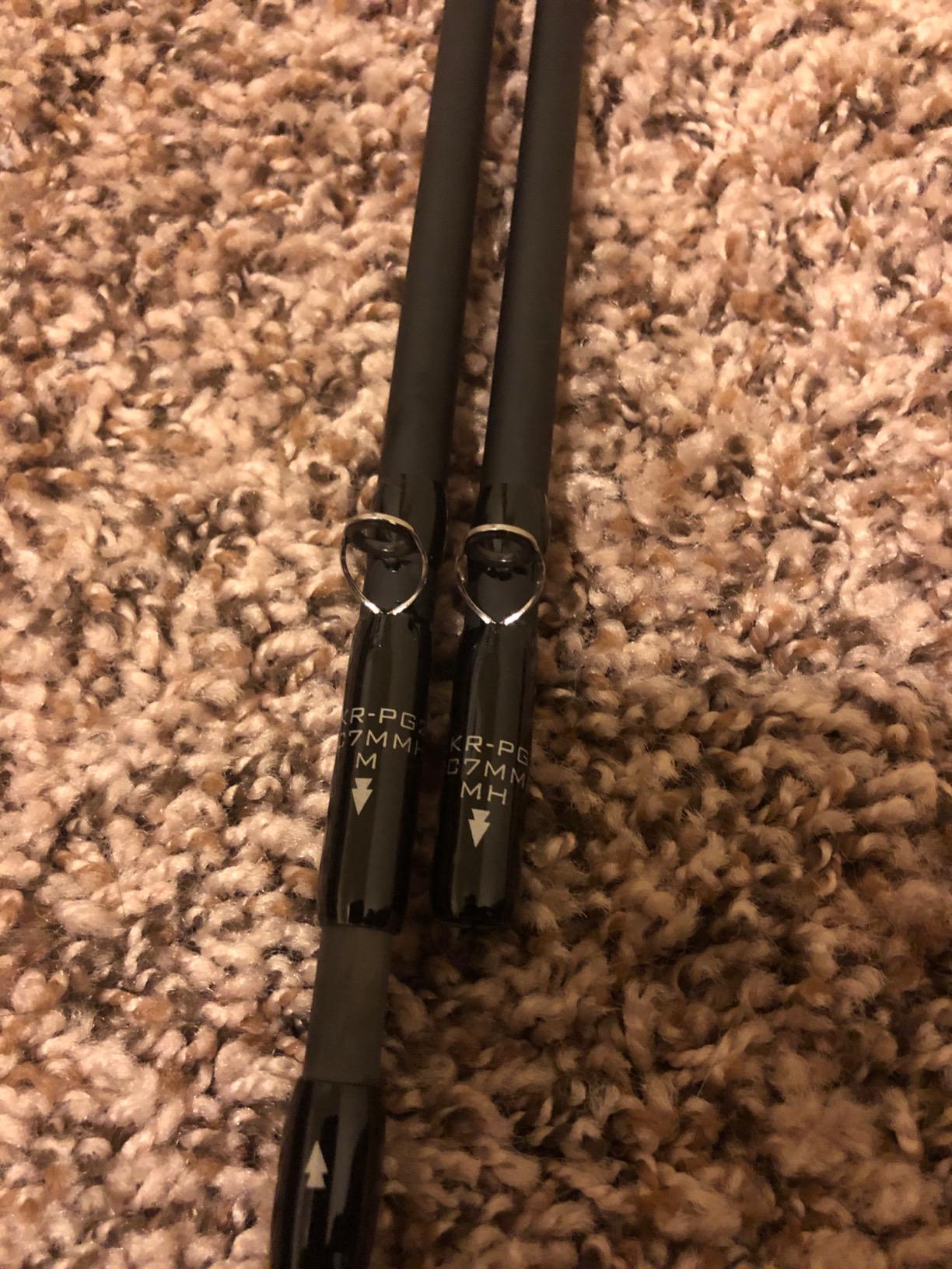 KastKing Perigee II Spinning & Casting Fishing Rods, Fuji O-Ring Line Guides, 24 Ton Carbon Fiber Casting and Spinning Rods - Two Pieces, Twin-Tip Rods customer photo 2