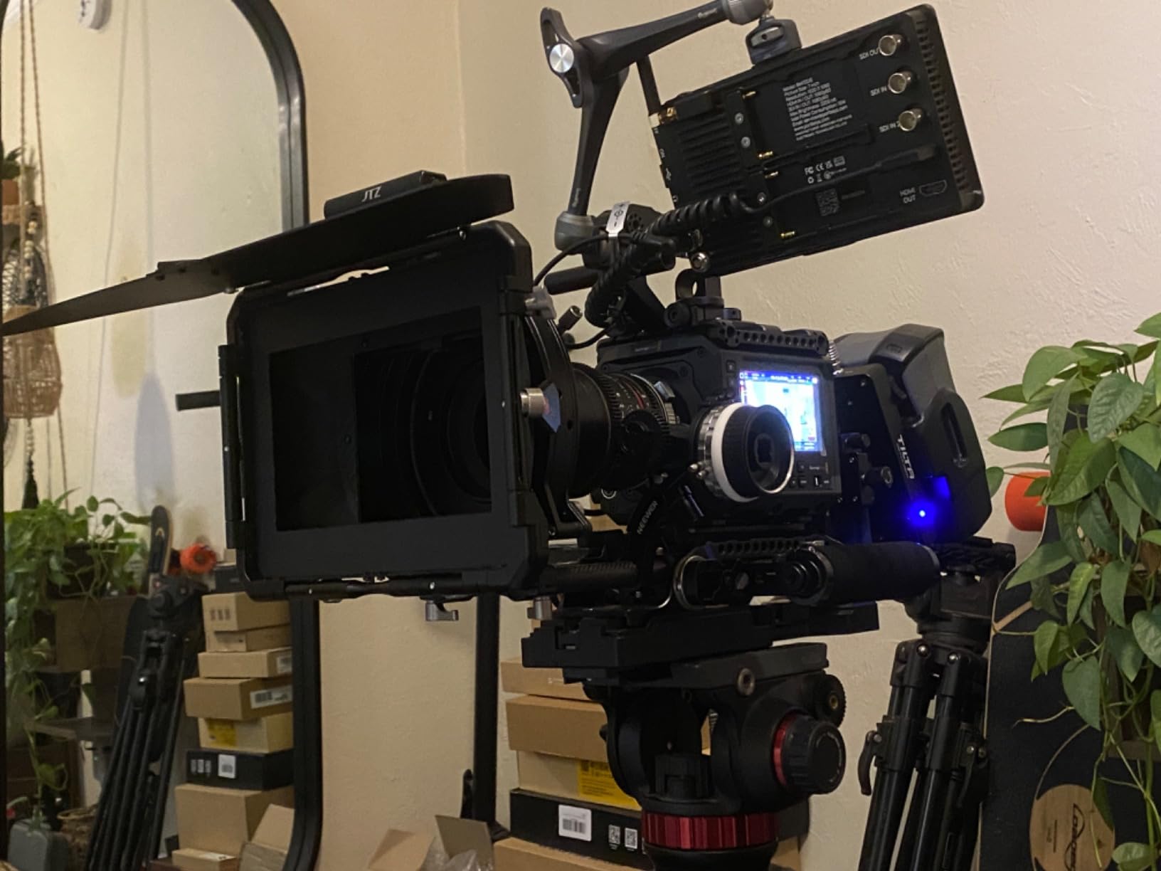 JTZ DP30 Cine Carbon Fiber 4x5.65 Inch Swing-Away Lens Matte Box 15mm / 19mm Rod Railblocker for Sony FS5 FS7 ARRI RED Canon C100 C200 C300 Blackmagic BMPCC 4K 6K Panasonic Camera customer photo 2
