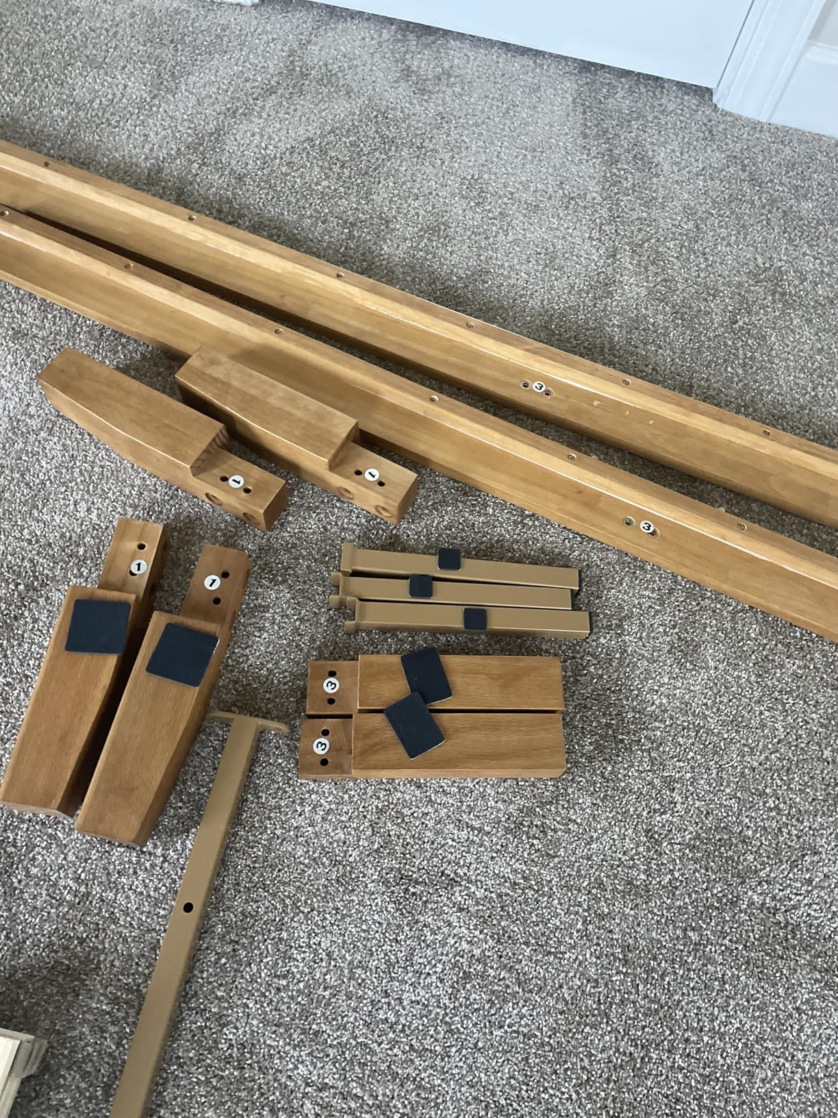 Mellow Naturalista Classic - 12 Inch Solid Wood Platform Bed with Wooden Slats, No Box Spring Needed, Easy Assembly, Queen, Pine customer photo 1
