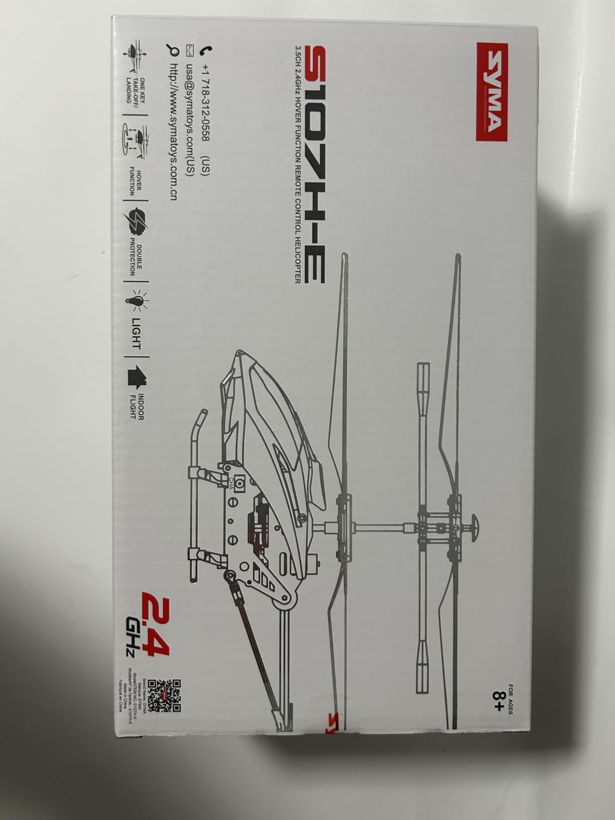 SYMA S107H-E RC Helicopter for Kids 8-12 and Beginners, Remote Control Helicopter with Altitude Hold, 2 Speed Modes, Whole Alloy Toy for Boys Girls Indoor Gift customer photo 2