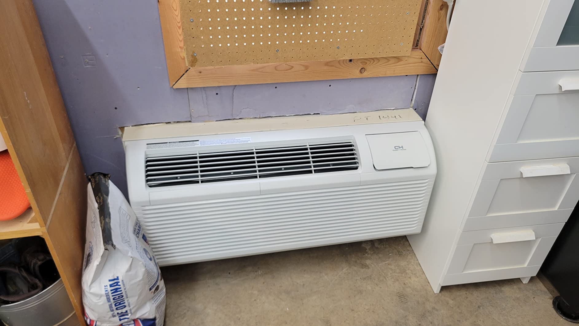 Cooper & Hunter 15,000 BTU PTAC Packaged Terminal Air Conditioner & Heat Pump - Built-In 3.5kW Electric Heater - Includes Wireless Smart Kit, Remote & Power Cord - R-32 Refrigerant customer photo 1