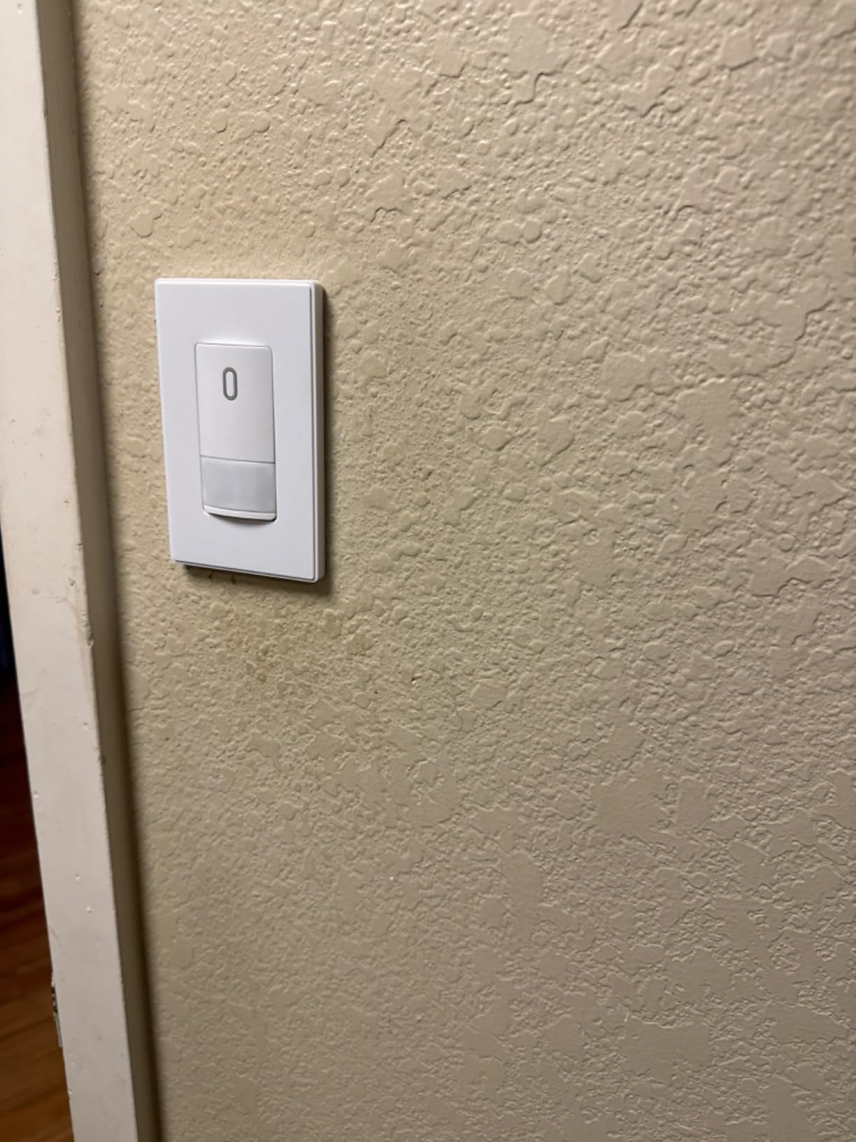 ELEGRP Single Pole Occupancy Motion Sensor Light Switch, Need Grounding Wire No Neutral Wire, 120 Degree Sensor Coverage PIR Infrared Motion Activated, for CFL/LED/Incandescent Bulb, UL, 1 Pack, Matte White customer photo 1