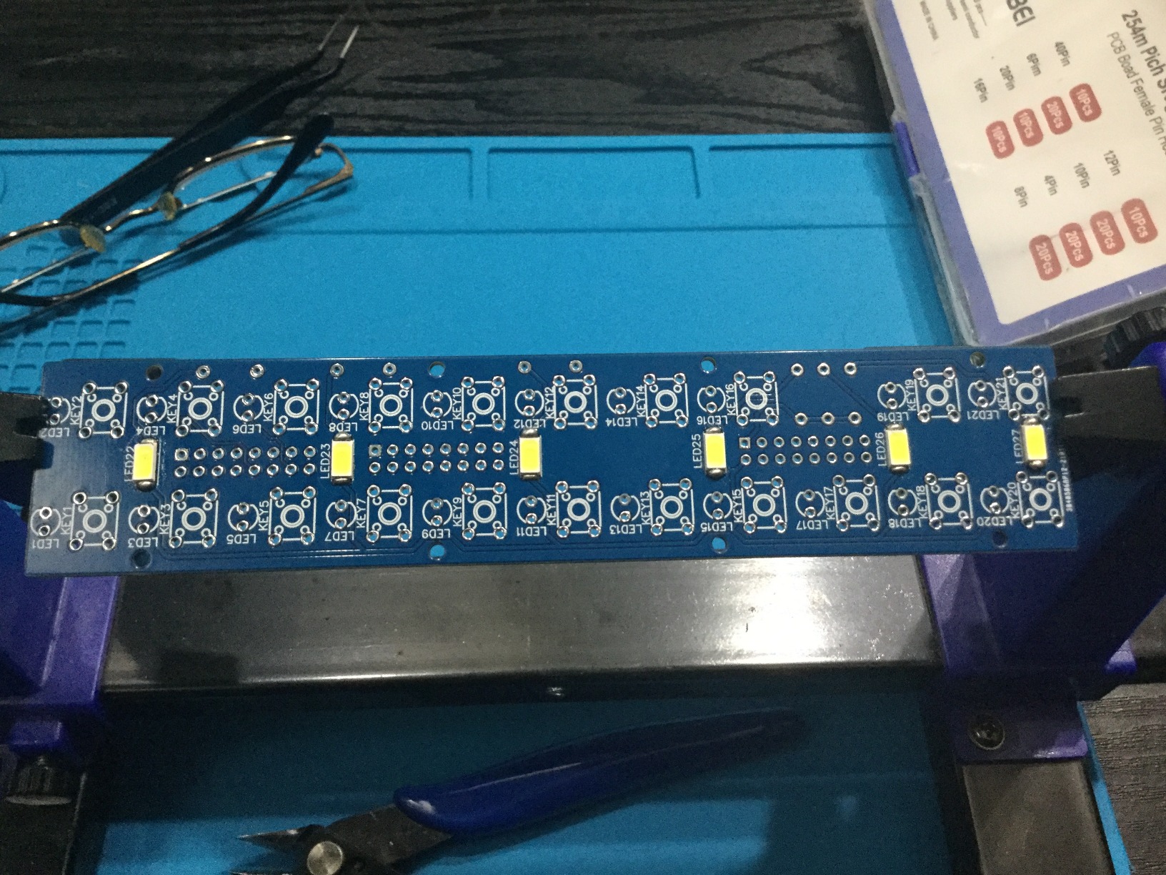 NEWACALOX Hot Air Rework Station 500°C Soldering Station with Hot Air Gun, Airflow Adjustable customer photo 2