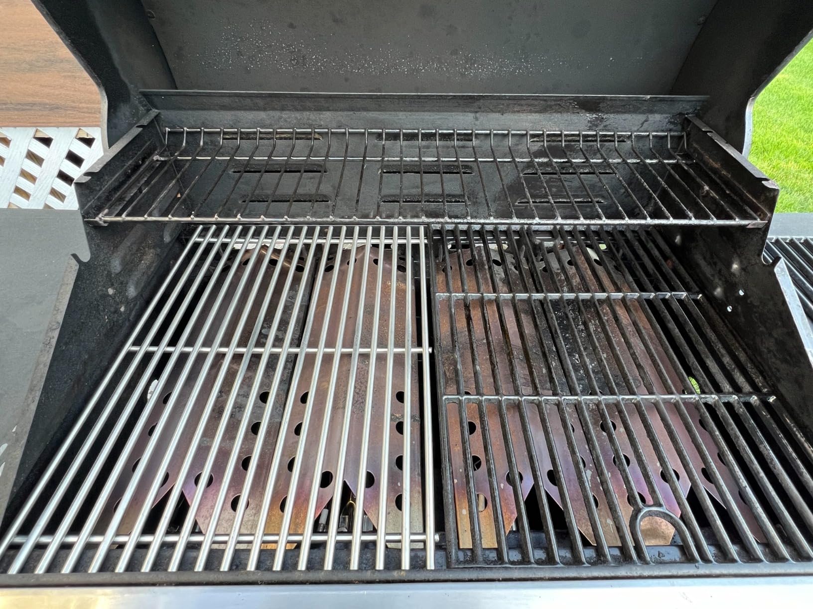 Hongso 17 Inch SUS304 Stainless Steel Grill Grates for Nexgrill 4 Burner 720-0830H 720-0830X 720-0670C 720-0830D 5 Burner 720-0888S 720-0888 720-0888N, GrillMaster Model customer photo 1
