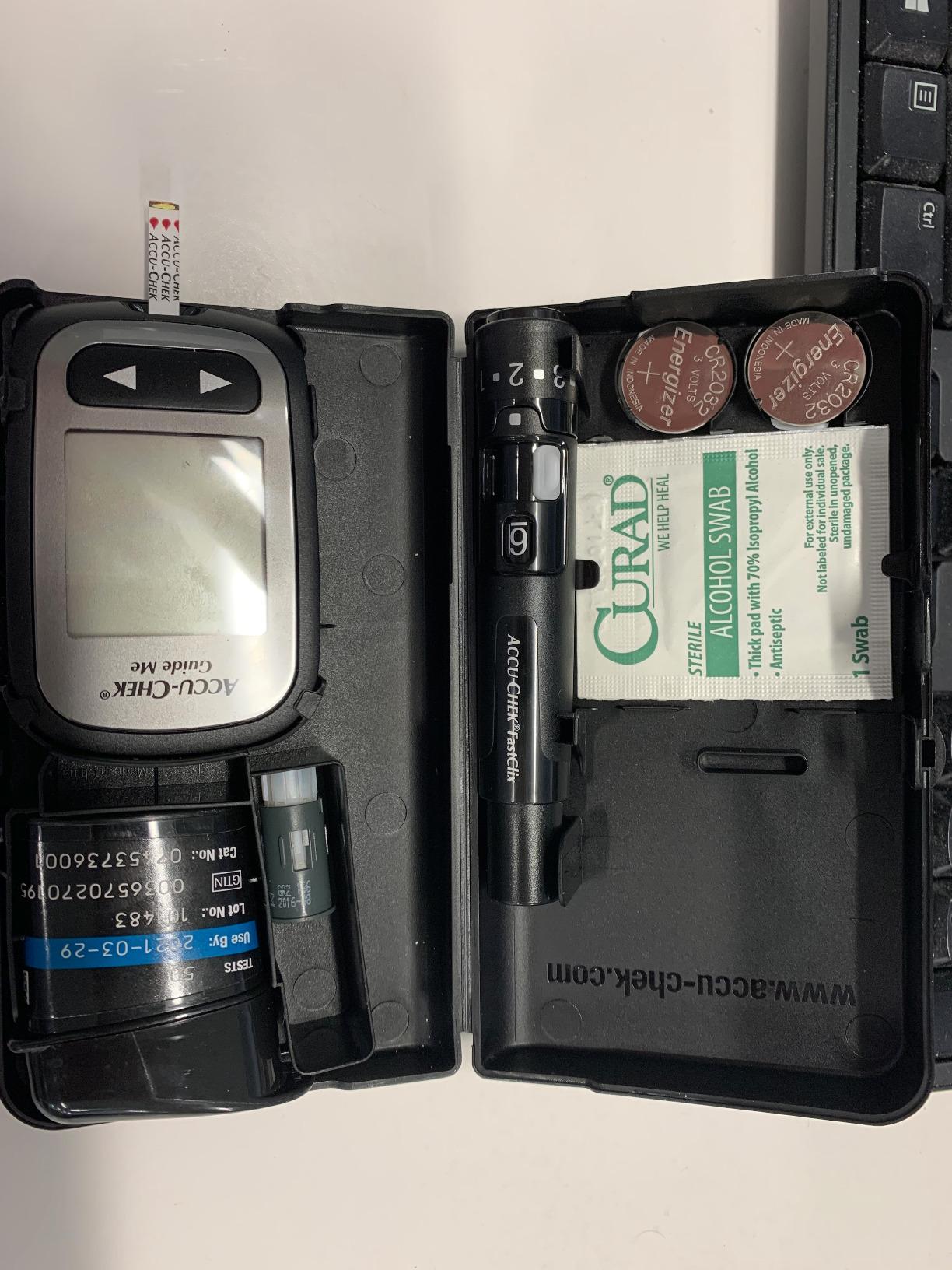 Accu-Chek Guide Me Glucose Monitor Kit for Diabetic Blood Sugar Testing customer photo 1