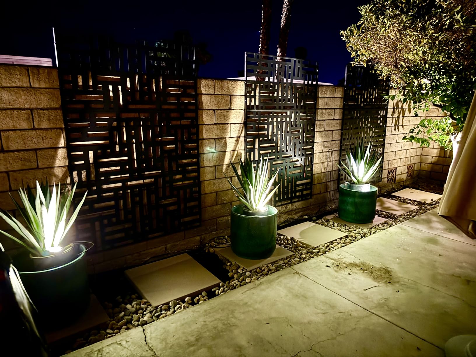 4 Pack 3w 12v Low Voltage In-ground Lights LED Landscape Light Waterproof IP67 Pathway Lights Outdoor spotlights Trees Flags for Garden,Yard,Tree (Warm White) customer photo 2