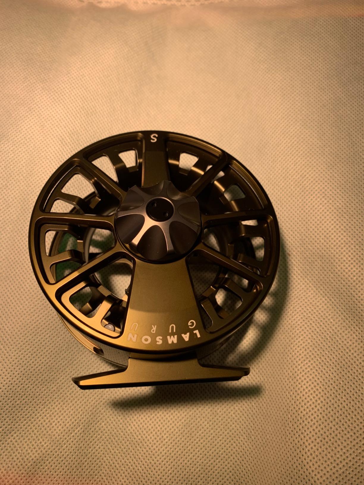 LAMSON Guru S-Series -3+ Fly Fishing Reel - All-Water, Large Arbor, Fully CNC Machined/Anodized, Lightweight Durability customer photo 1