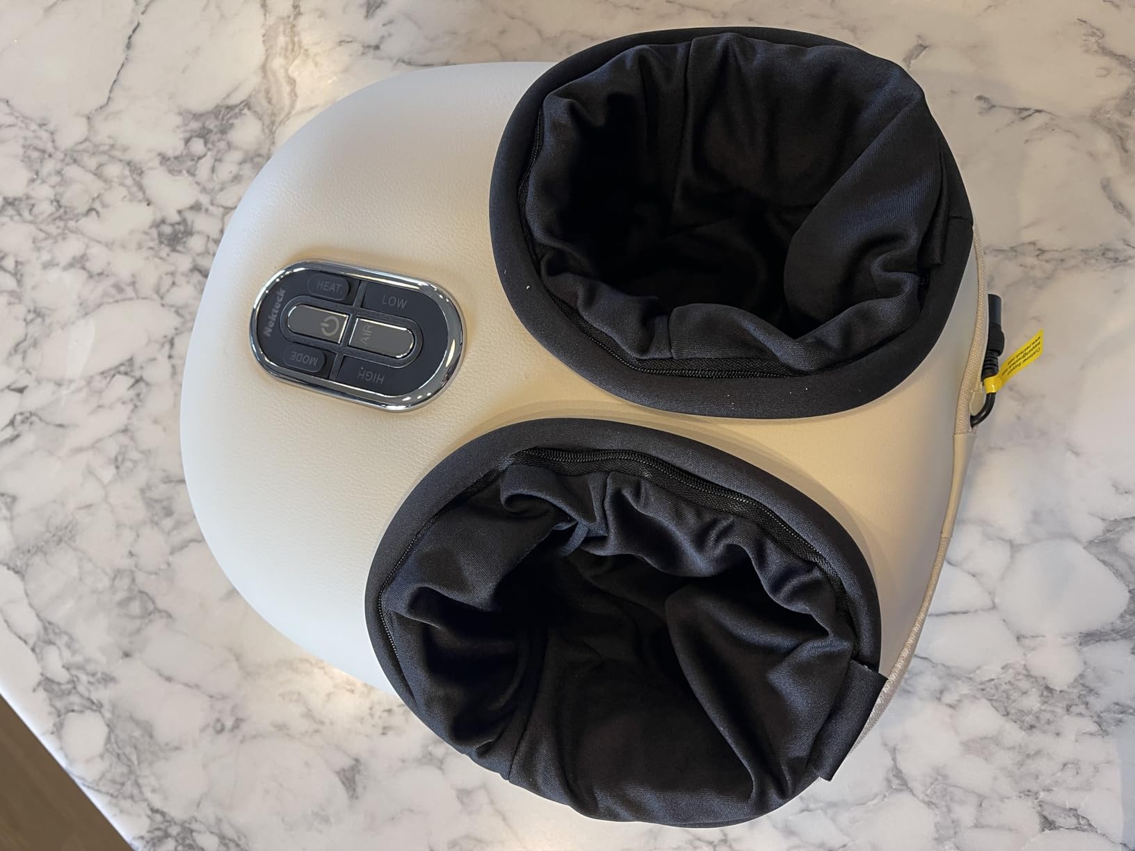 Nekteck Shiatsu Foot Massager with Heat [2026 Upgraded], 3 Modes Deep Kneading Therapy Air Compression, Feet Massage for Plantar Fasciitis, Relaxation customer photo 2