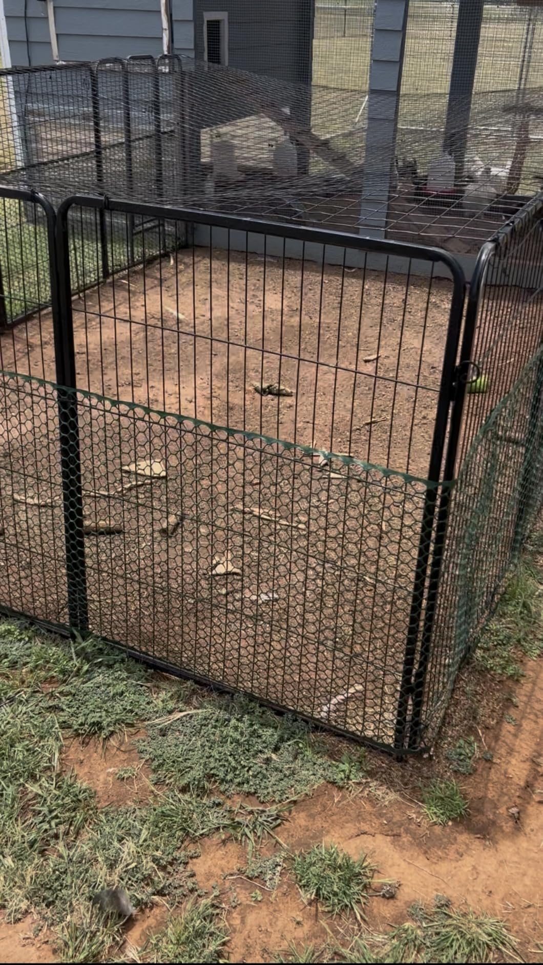 BestPet Dog Playpen 40 Inch, 16 Panels Heavy Duty Metal Pet Exercise Pen, Indoor Outdoor Fence Panels, Rust-Resistant, Removable, Tool-Free Setup, Anti-Skid, Expandable Design customer photo 1
