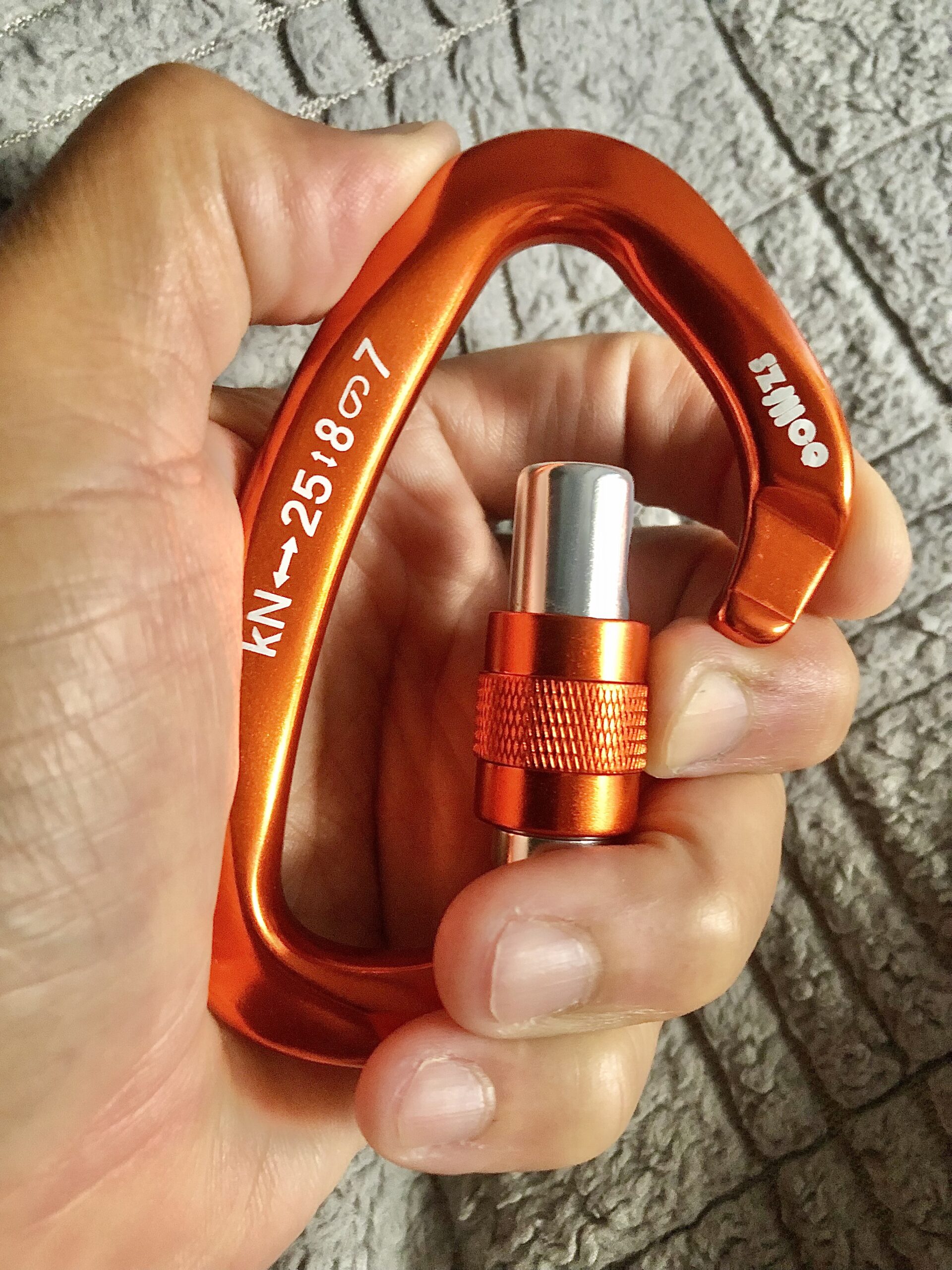 SRT Climbing Hand Ascender Aviation Light Alloy Mountaineering Rock Ergonomic Rappelling Gear Equipment Left Handled Ascender Arborist Tree Climber Rigging customer photo 2