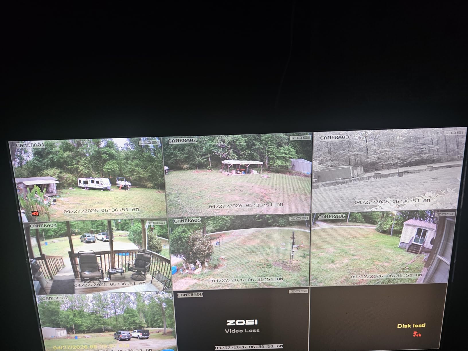 ZOSI H.265+ 5MP 3K Lite CCTV DVR 8 Channel Full 1080p, AI Human Vehicle Detection, Remote Access, Hybrid Capability 4-in-1(Analog/AHD/TVI/CVI) Surveillance DVR for Security Camera (No Hard Drive) customer photo 2
