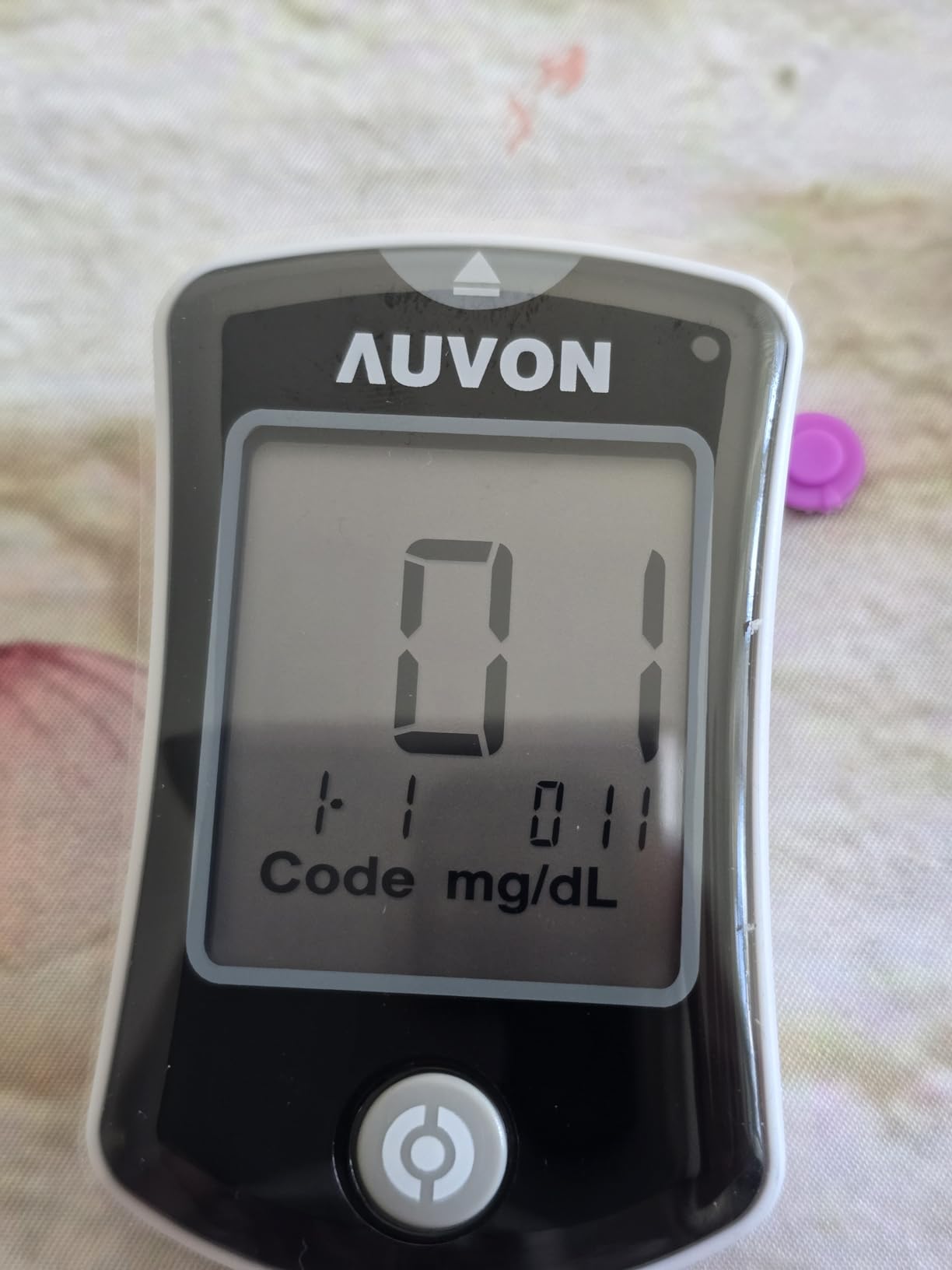 AUVON Blood Glucose Monitor Kit for Accurate Test, Diabetes Testing Kit with 100 Glucometer Strips, 100 30G Lancets and Lancing Devices, DS-W Portable Sugar Test Kit, No Coding customer photo 1
