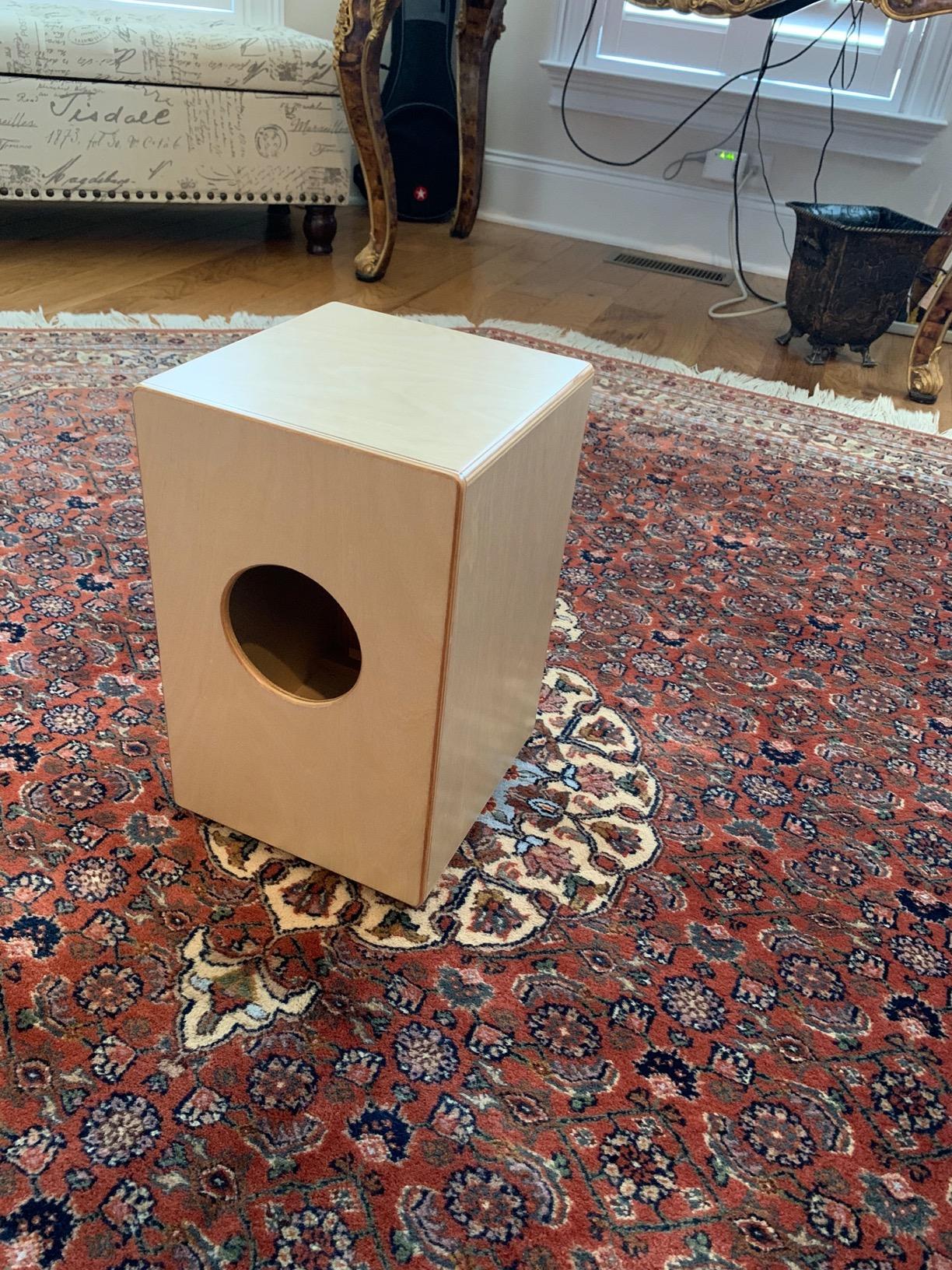 Donner Cajon Box Drum Full Size, Percussion Instrument Gifts for Adults Teens, Hand Crafted Birchwood Beat Box customer photo 1