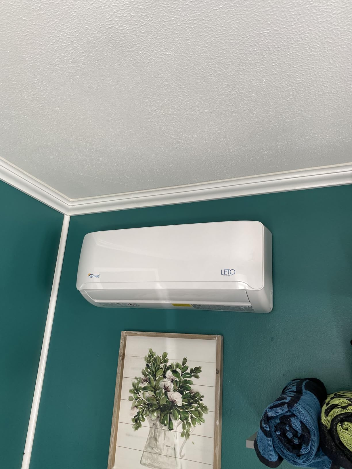 Senville LETO Series Mini Split Air Conditioner Heat Pump, 9000 BTU 208/230V, Inverter, Works with Alexa, 0.75 Ton, White customer photo 2