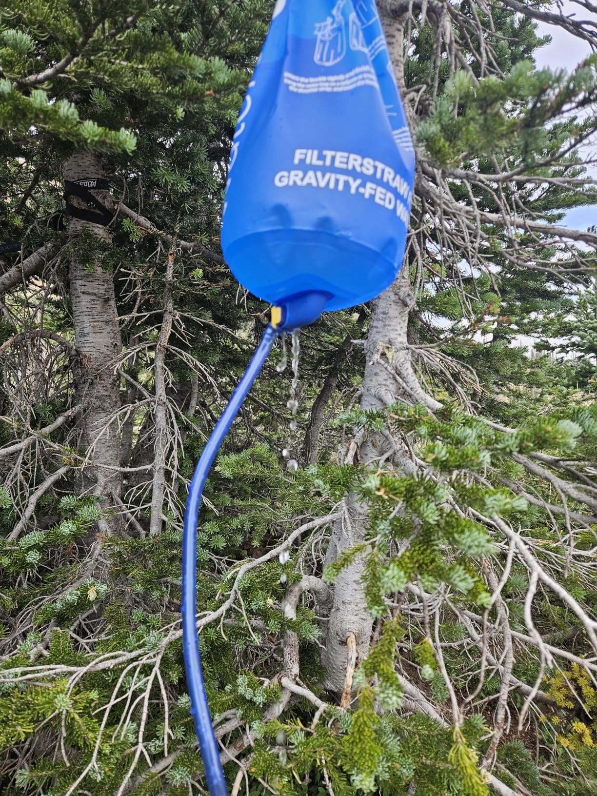 Waterdrop Gravity Water Filter Straw, Camping Water Filtration System, 1.5 gal Bag, 5 Stage Filtration customer photo 1