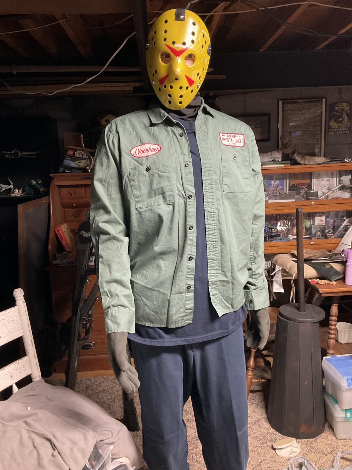 Male Full Body Mannequin 73 Inch Clothing Mannequin Clothes Form Stand Rotatable Detachable Head Arm with Metal Base Used for Display Clothing customer photo 1