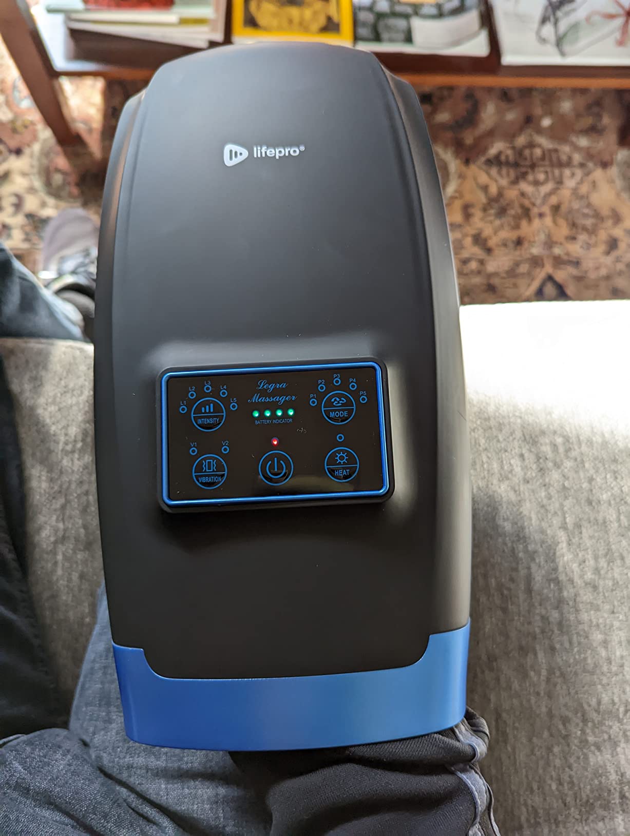 LifePro Legra Hand Massager with Heat and Compression - Finger, Wrist, and Palm Massager with Multi Massage Modes customer photo 2