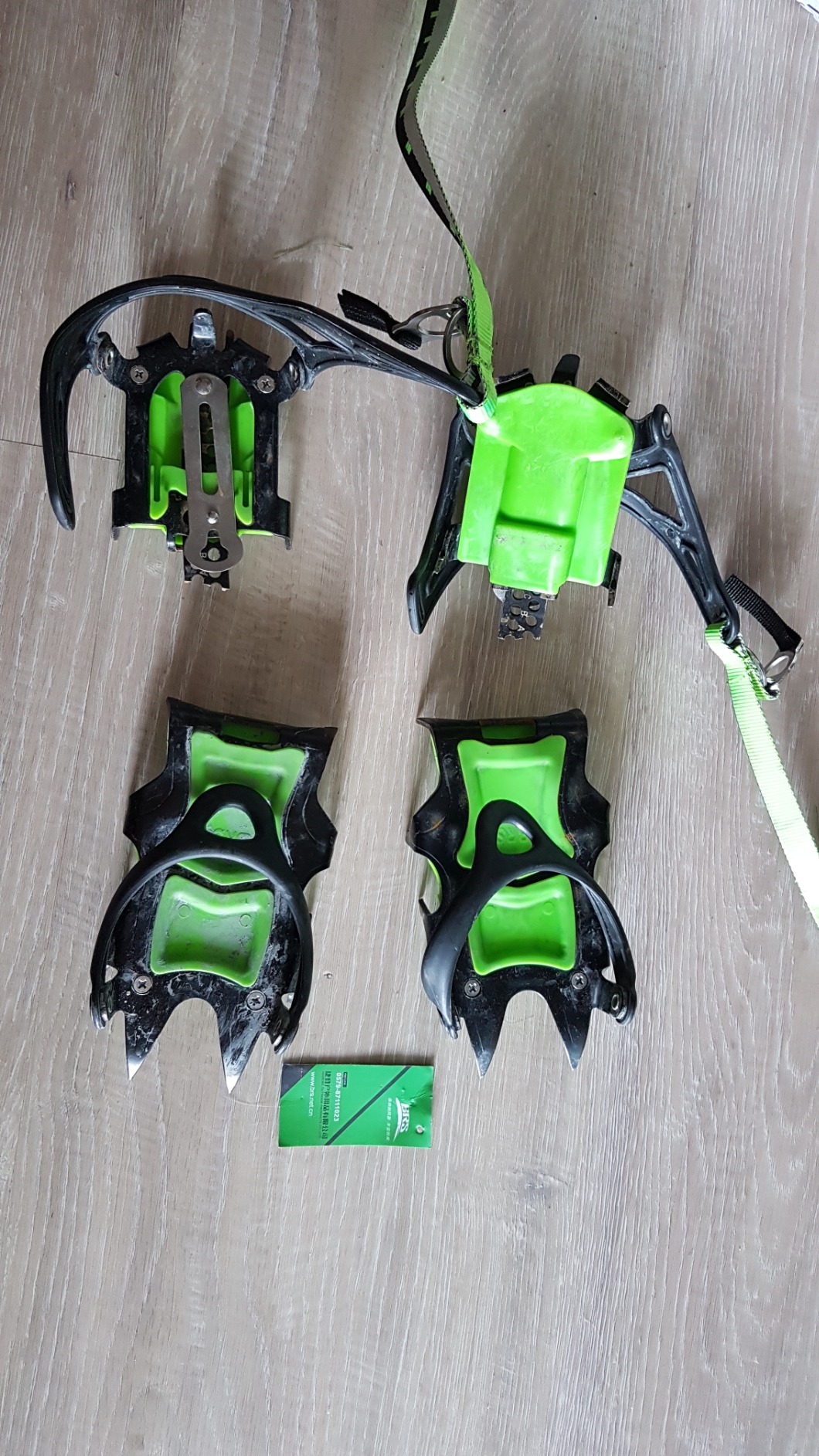 BRS S1B Teeth Ice Crampons Skid Spikes Winter Snow Boots Shoe Cover Clips with Carabiner for Outdoor Hiking and Climbing customer photo 1