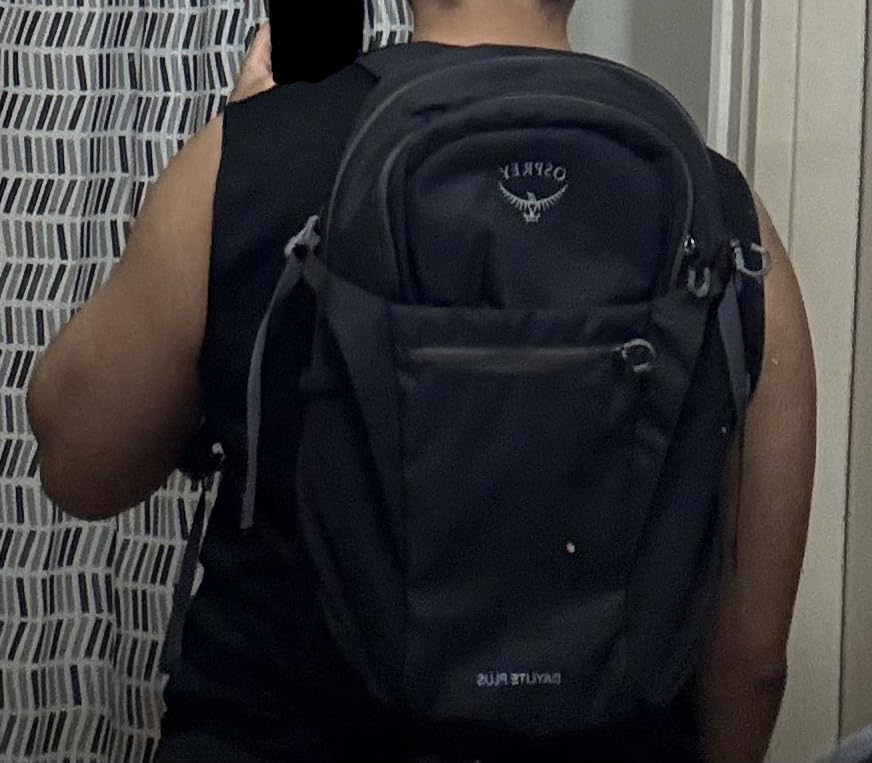 Osprey Daylite Plus Commuter Backpack - Lightweight, Everyday Pack with Laptop Sleeve and Water Bottle Pockets, Ideal for Work, School, and Travel, Black customer photo 1