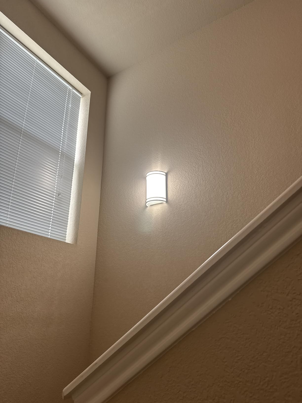 ASD LED Indoor Wall Mount Light Fixture - 10 Inch 15W Modern Interior Brushed Nickel Dimmable Wall Sconce Light - ETL 3000K 4000K 5000K Adjustable - Hallway, Bedroom LED Wall Lights customer photo 2