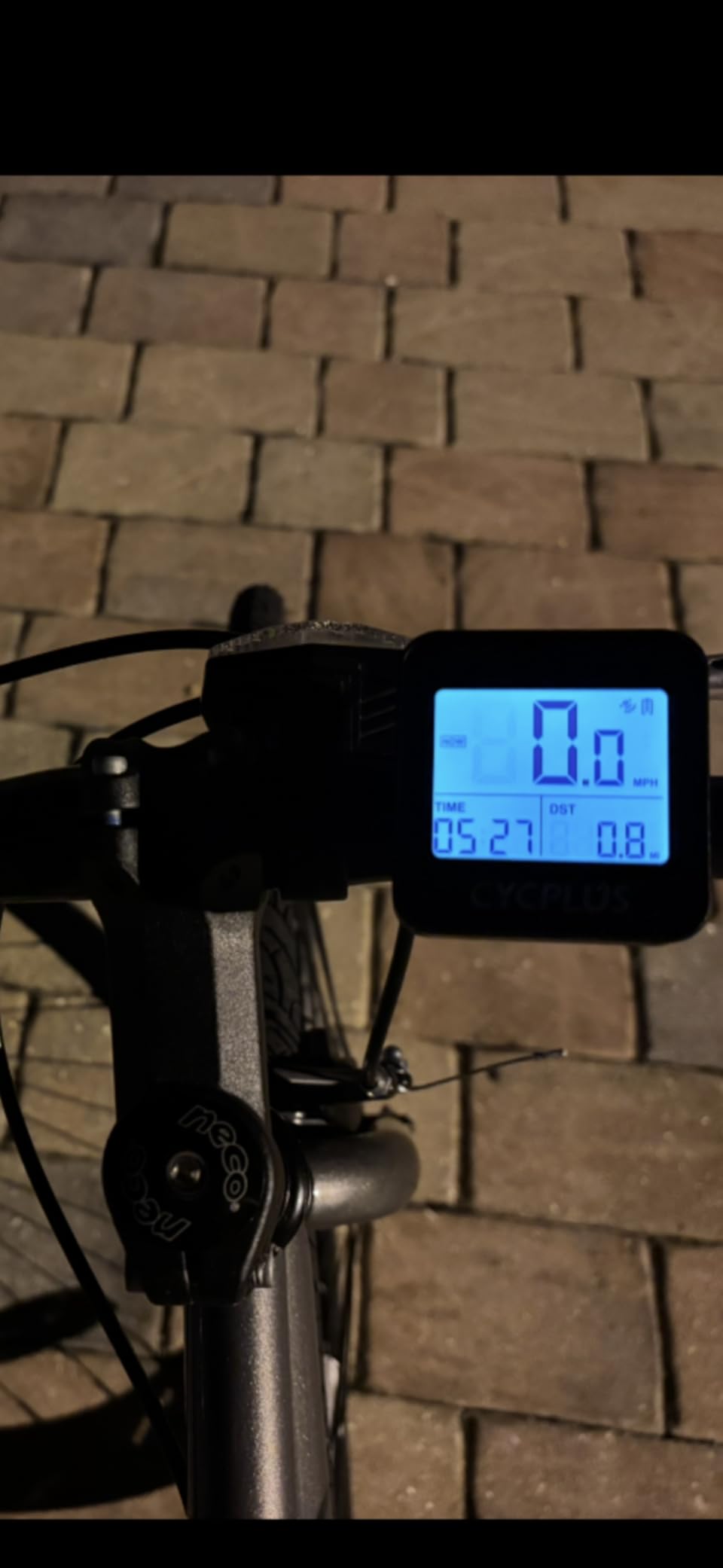 CYCPLUS GPS Bike Computer, Wireless Cycling Computer with Automatic Backlight, Bicycle Speedometer Odometer with Waterproof and Lager Battery, Provide Professional Data Analysis customer photo 2