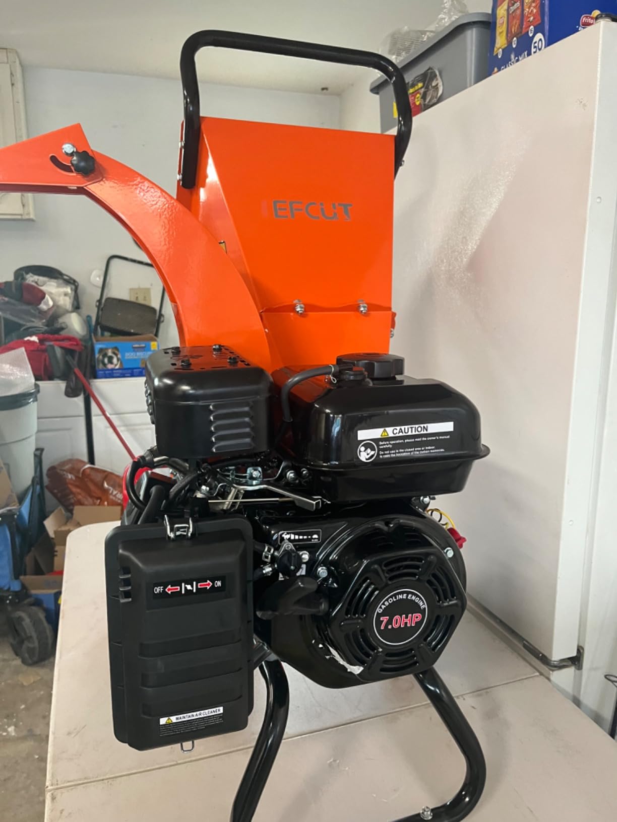 C30 LITE Wood Chipper Shredder Mulcher Heavy Duty 7 HP 212cc Gas Powered 3 Inch Max Capacity customer photo 2