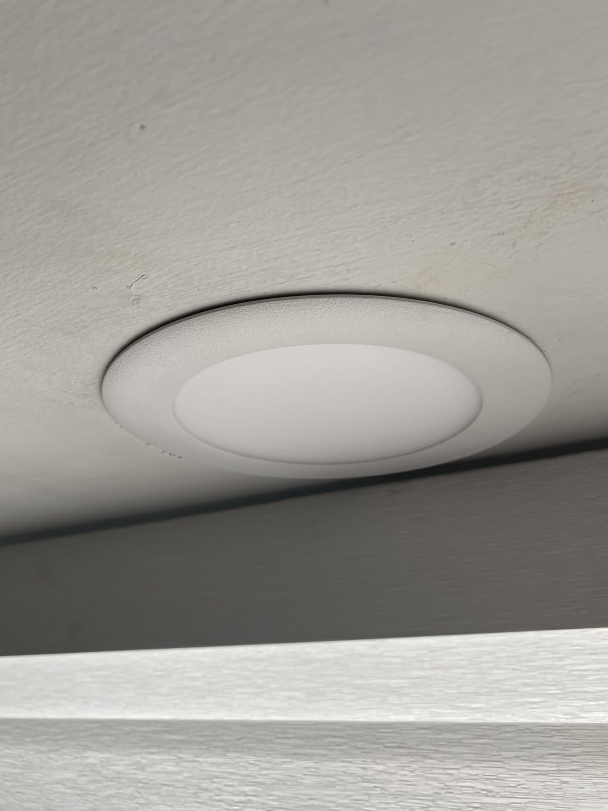 Juno LED Recessed Lights 6 Inch Round Wafer Downlight, 5-in-1 Switchable White Color Temperature, 120 Volts, 6-Inch Ultra-Thin Flat Trim, Matte White (WF6 SWW5 90CRI MW M6) customer photo 1