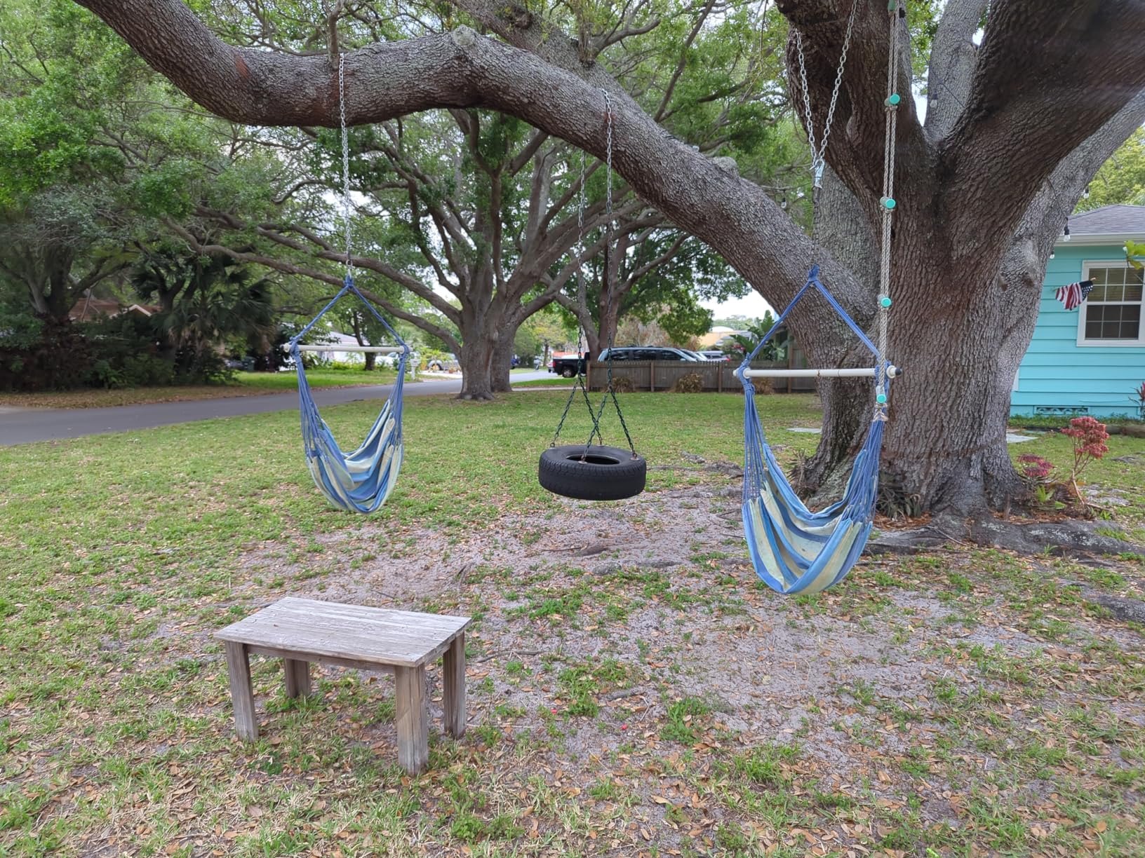 Highwild Hammock Chair Hanging Rope Swing - Max 500 Lbs - 2 Cushions Included - Steel Spreader Bar with Anti-Slip Rings - for Any Indoor or Outdoor Spaces (Grey) customer photo 1