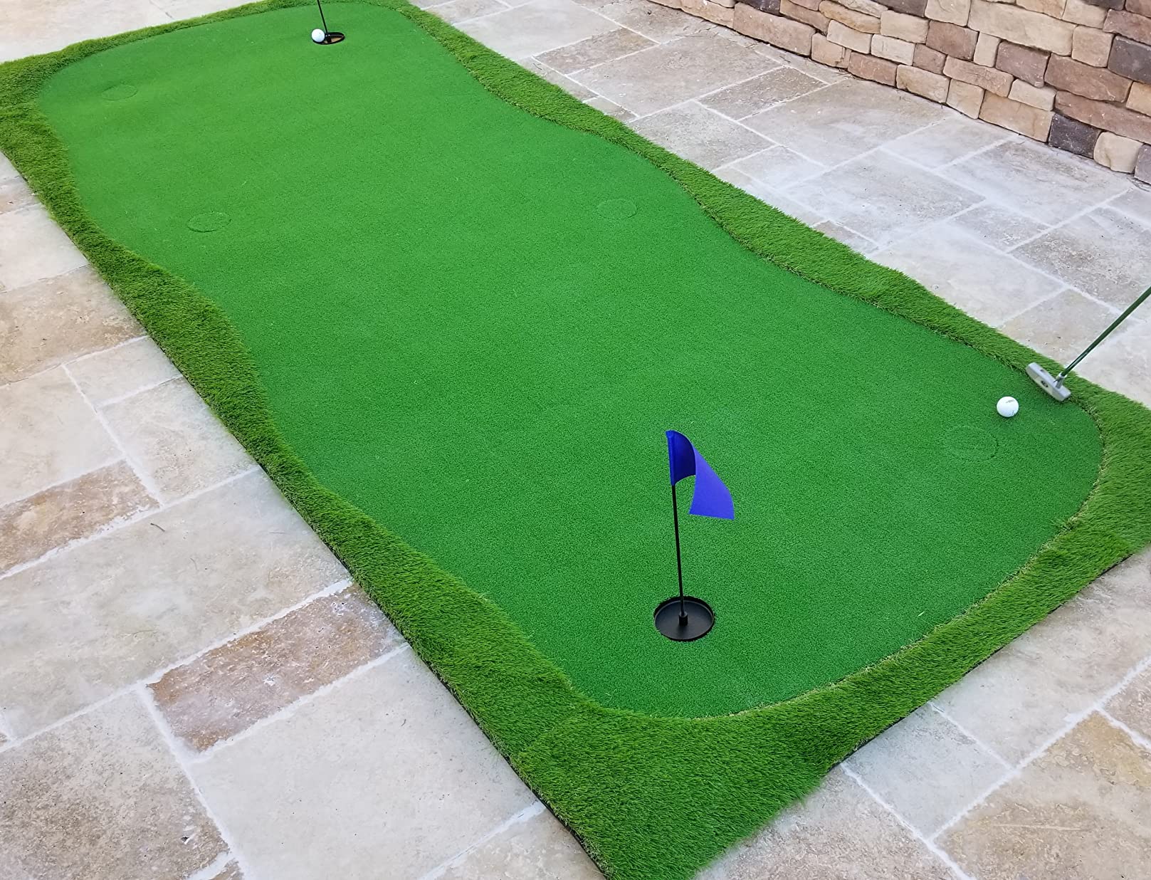 GoSports Golf Putting Green - 12 x 5 ft Indoor & Outdoor Putting Practice customer photo 2