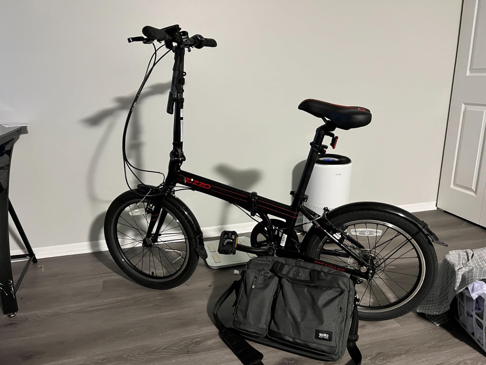 ZiZZO Via 20-Inch Folding Bike - Lightweight Aluminum Frame, Genuine Shimano 7-Speed, 26lb customer photo 1
