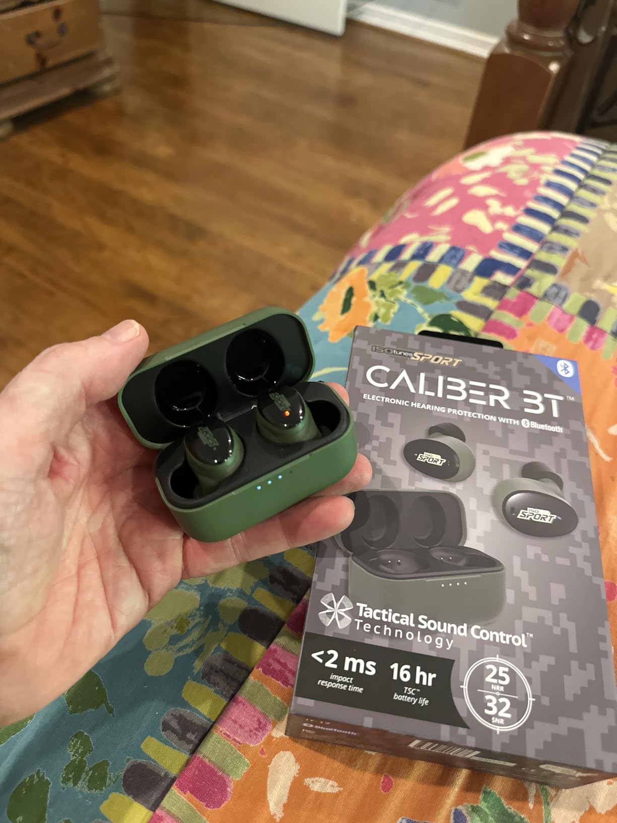 ISOtunes Sport Caliber BT Shooting Ear Protection for Gun Range - Bluetooth Hearing Protection, 25 dB NRR customer photo 1