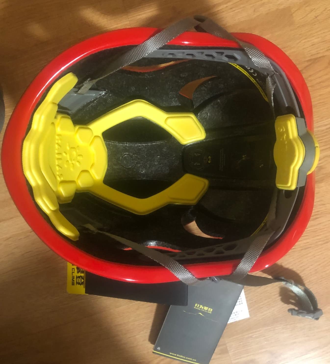Kailas Rock Climbing Helmet Men Mountaineering Helmet Arborist Helmet Hiking Caving Search and Rescue Tree Climbing Helmet Adjustable customer photo 2