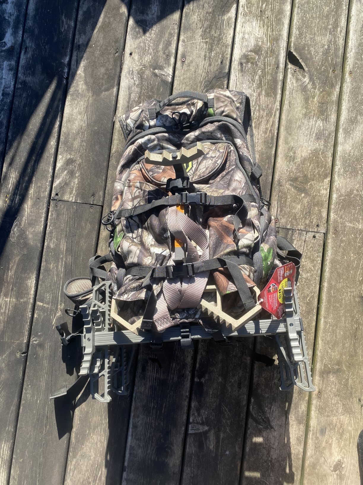 TIDEWE Hunting Backpack, Waterproof Camo Hunting Pack with Rain Cover, Large Capacity Hunting Day Pack for Rifle Bow Gun customer photo 2