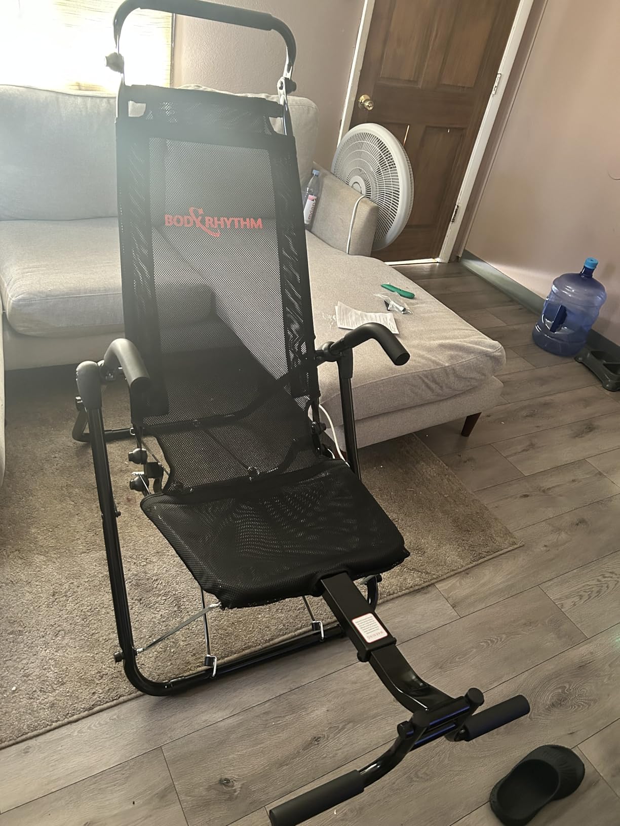 BODYRHYTHM Core & Ab Lounge Workout Chair, a Fitness System for Muscle Activating Workout and Inversion Therapy for Back Relief to Burn Calories and Work Muscles Simultaneously customer photo 1
