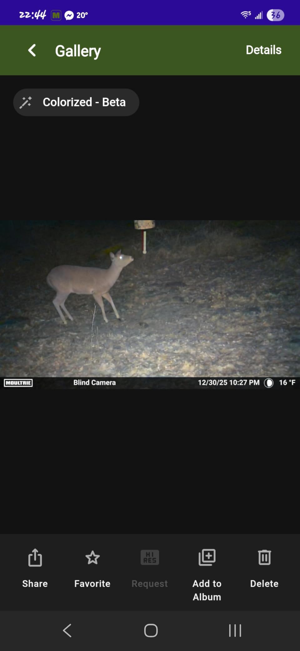 Moultrie Edge Cellular Trail Camera - Nationwide 4G LTE - HD Video-Audio - Built in Memory - Cloud Storage customer photo 1
