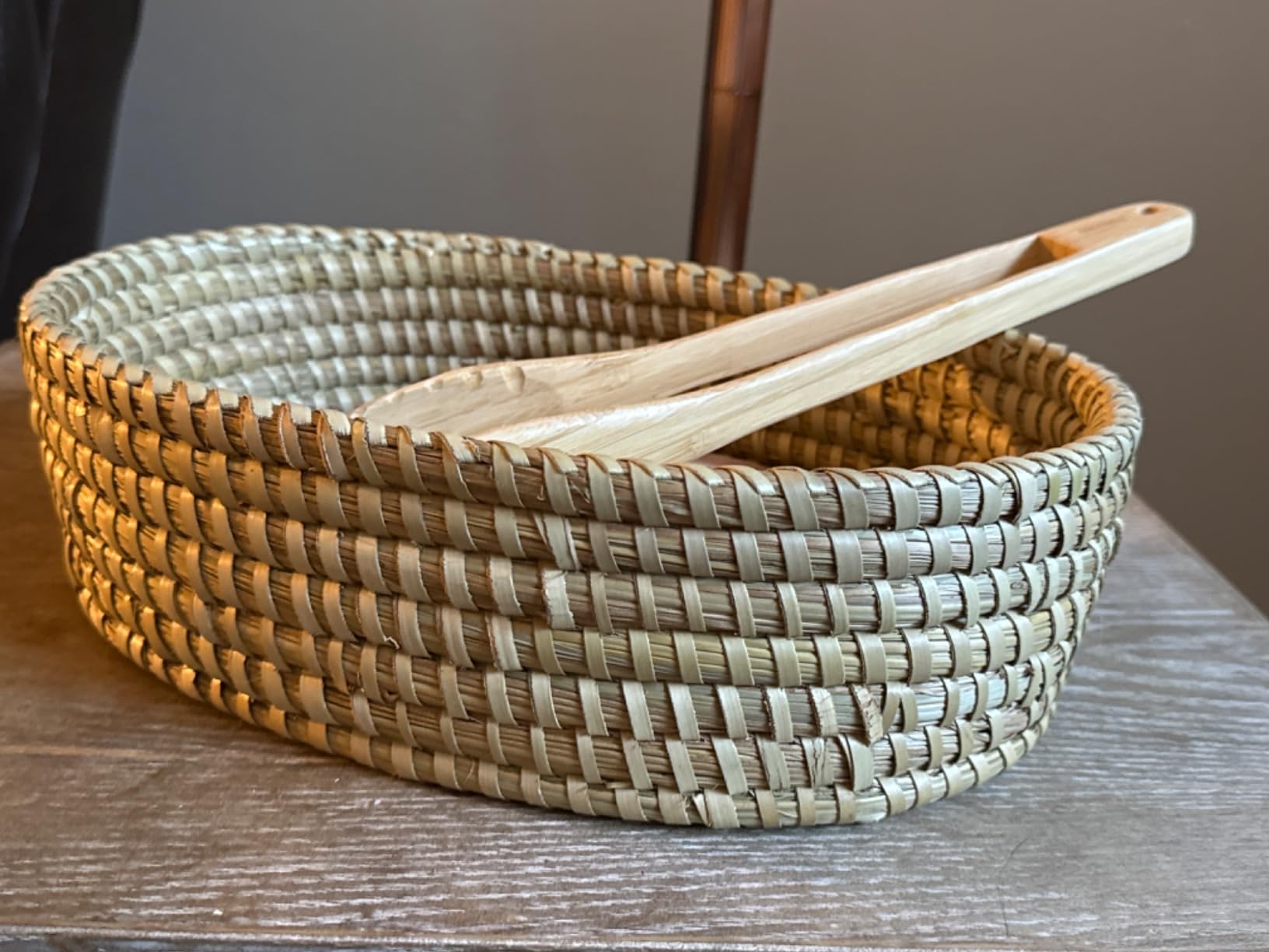 Bread Warmer Basket with Stone - Bread Baskets for Serving Tortilla, Sourdough Maker, House Warming Gifts New Home, Terracotta, Bakers Gift for Kitchen, Women, Men, Birthday, Hostess Farmhouse customer photo 2