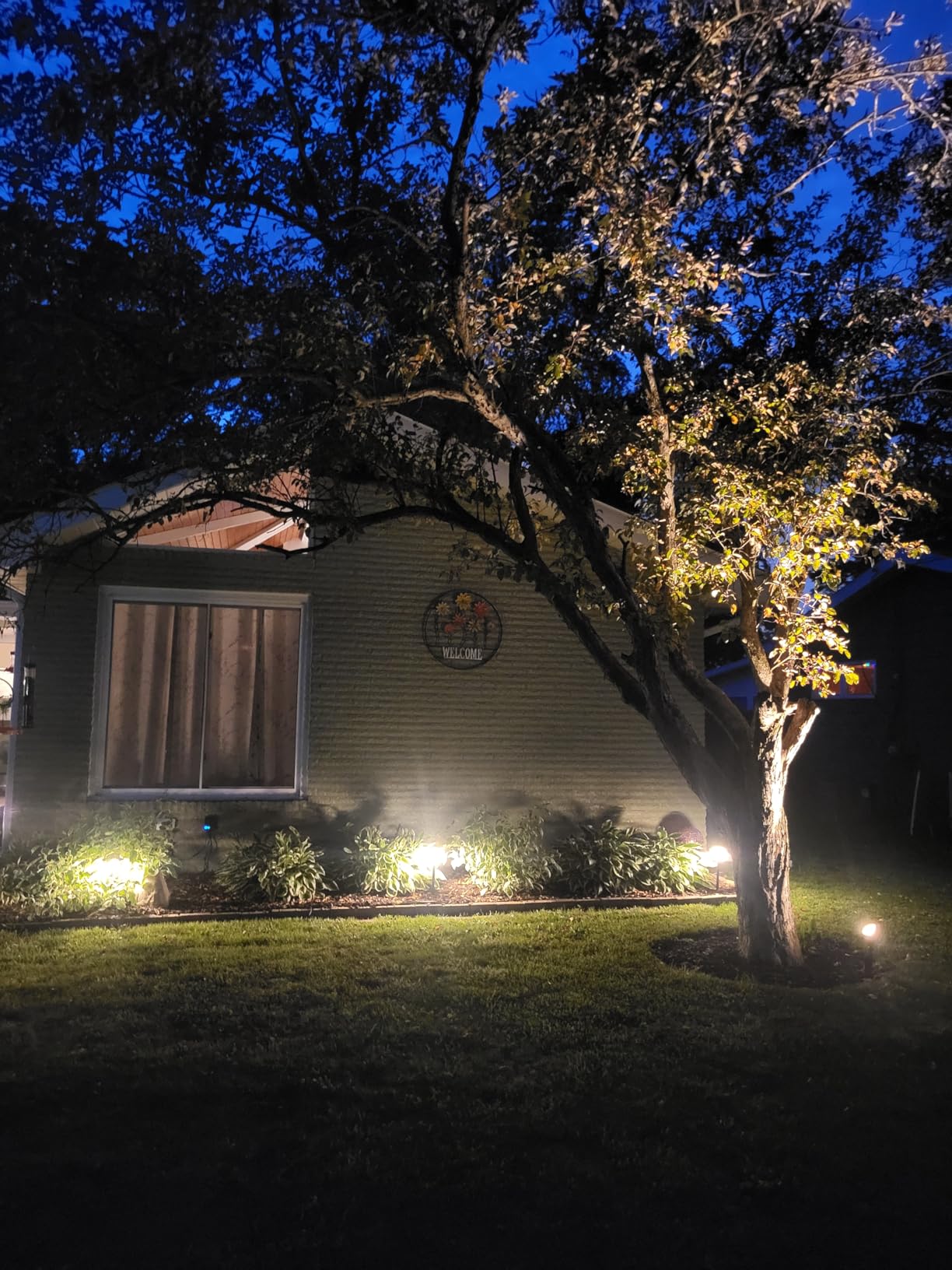 Gardencoin Solid Brass Outdoor Landscape Spotlights, 12V Heavy Duty Low Voltage LED Spot Light Waterproof for Garden and Yard Up Lighting, Bronze Accent Lighting Fixture Without MR16 Bulb, 6 Pack customer photo 1